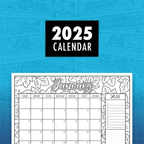 Printable 2025 Calendar With Lines - Calendar 2025 Printable