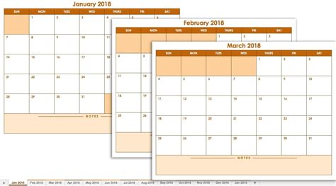 Monthly Calendar Excel Xls Files | Excel calendar, Excel calendar ...
