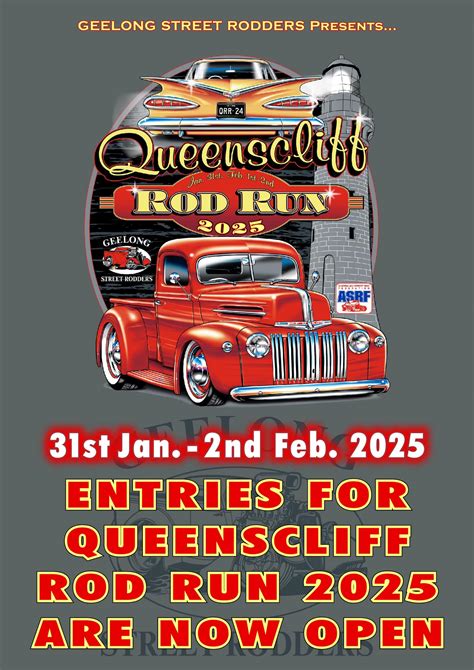 QUEENSCLIFF ROD RUN 2025 ENTRIES... - Geelong Street Rodders