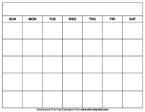 Download and Printable calendars for 2025 - Wiki Calendar