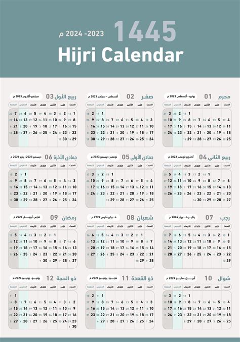 January 2025 Islamic Calendar: A Comprehensive Guide - Calendar 2025 ...