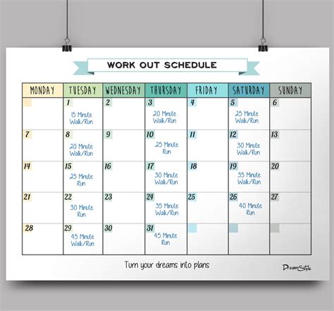 Calendar Monthly Planner - Free Printable on Behance
