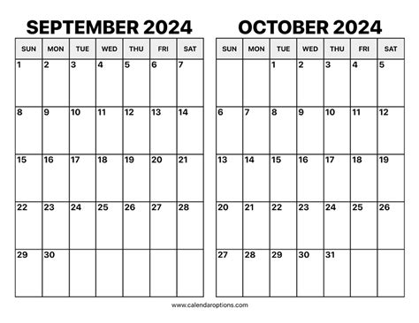 Calendar October 2025 Through September 2025 - Elisa M Fernandez