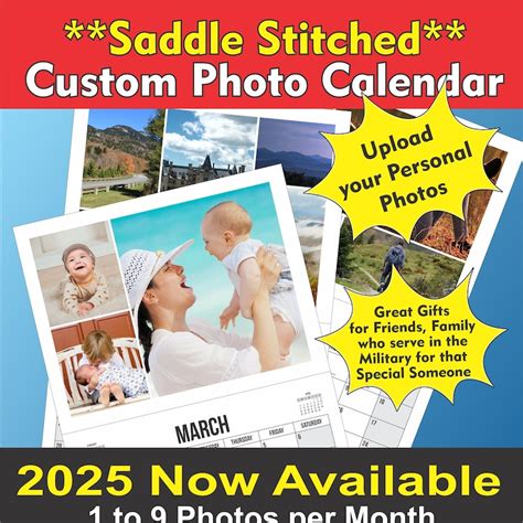 Custom Calendar 2025 - Etsy