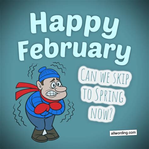 28 Fantastic Ways to Wish Folks a Happy February » AllWording.com