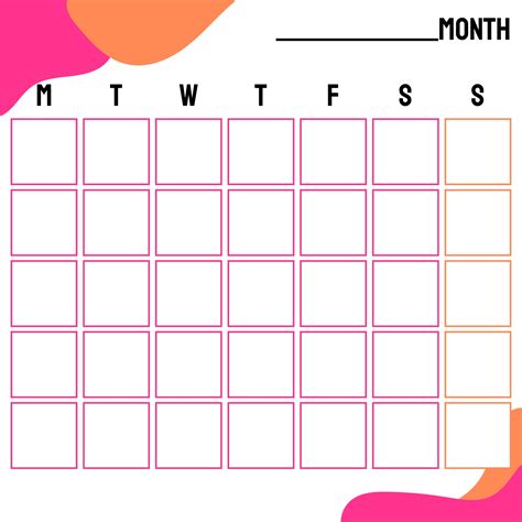 Month Calendar Pictures - Benicio Jameson