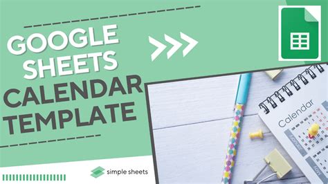 Beginners Guide: Google Sheets Calendar Template