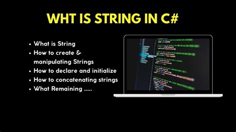 What is String in C Sharp : A Comprehensive Guide for String in C# ...