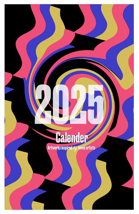2025 calendar :: Behance