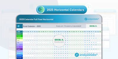 2025 Calendar Excel Templates (Free Download) - Excel
