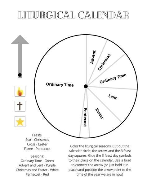 Catholic liturgical calendar – Artofit