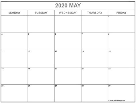 Calendar Print Monday | Best Calendar Example