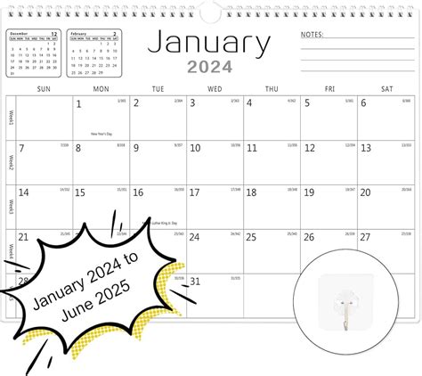Big Block Calendar Printable 2025 - Maxwell Dean