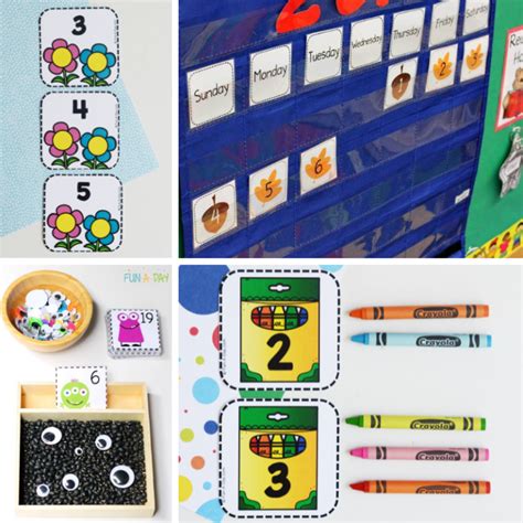 Calendar Numbers for the Whole Year - Fun-A-Day!