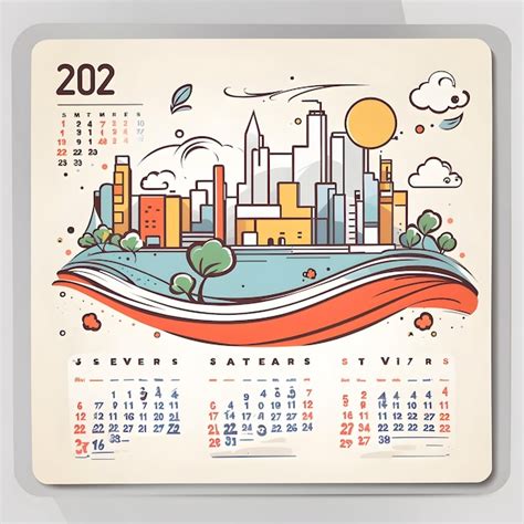 Premium AI Image | Calendar design monthly calendar yearly calendar ...
