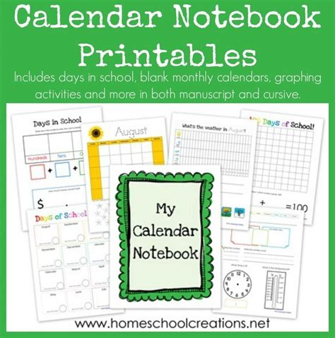 Pre-K Monthly Caalendar - Example Calendar Printable