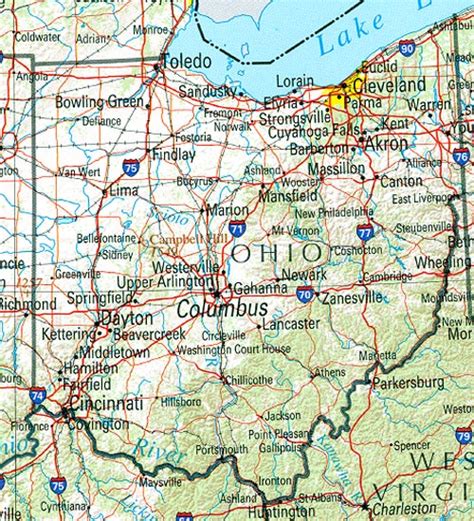 Ohio Tourist Attractions, Cleveland, Cincinnati, Akron, Toledo, Weather ...