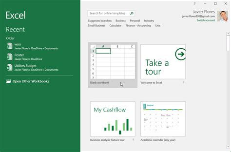Excel: Getting Started with Excel