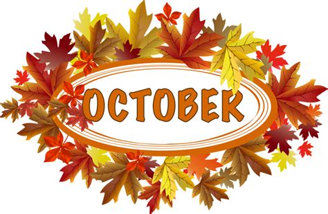 October Clip Art Free - ClipArt Best