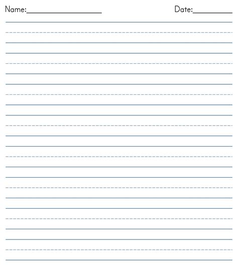 Blank Page To Type Letter