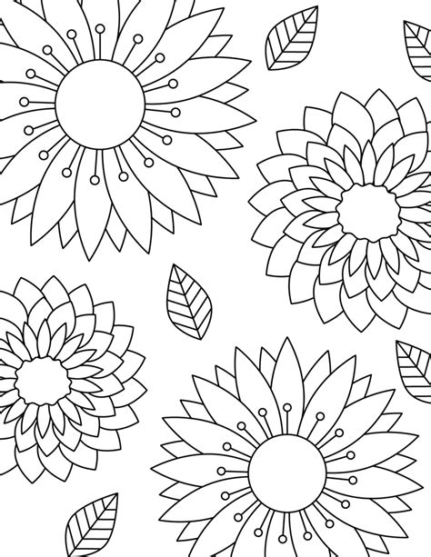 10 Free Coloring Pages for Teens
