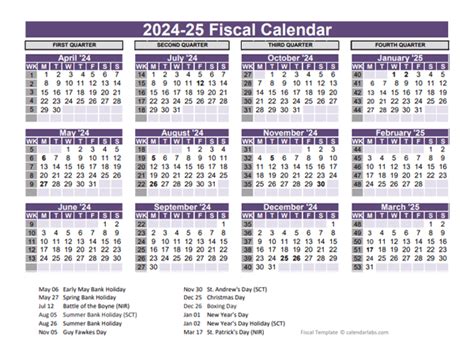Free Printable Fiscal Year 2024 Calendar - 2024 CALENDAR PRINTABLE