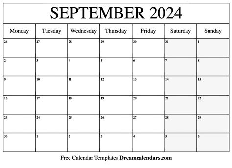 September 2025 Calendar With Holidays - James Paige