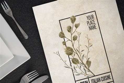 Cafe Menu Template [PSD] - BrandPacks