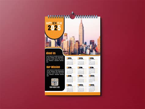 Wall Calendar Design 2025 :: Behance
