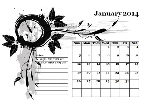 40+ Microsoft Calendar Templates - Free Word, Excel Documents