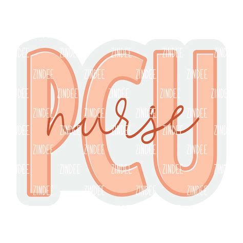 PCU Nurse acrylic blank (3 inch) – Zindee