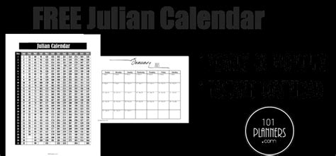 Free Julian Calendar 2025 - Dacy Michel