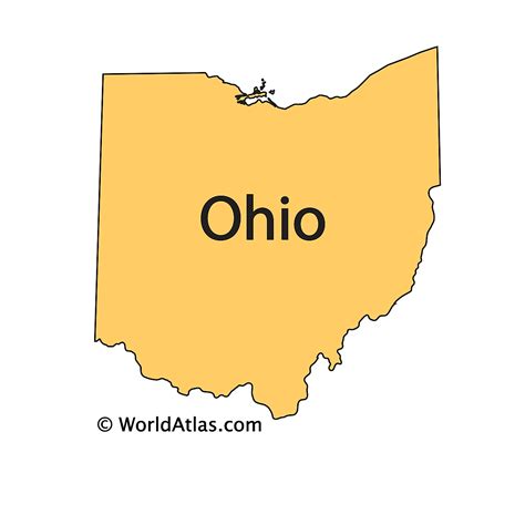 Mapas de Ohio - Atlas del Mundo