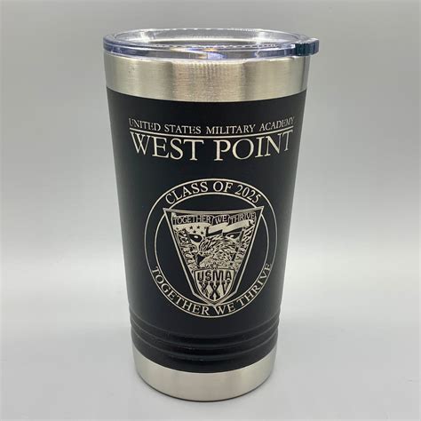 2025 Insulated Tumbler 16oz: Class Crest + West Point Word Art + Class ...