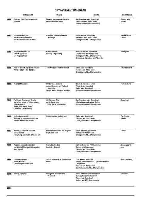 39 Free Event Calendar Templates {Monthly / Yearly}