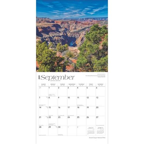 Grand Canyon National Park 2025 Wall Calendar - Calendars.com