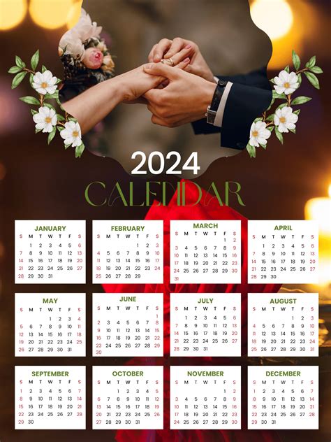 Printable Calendar 2024 Free Printable